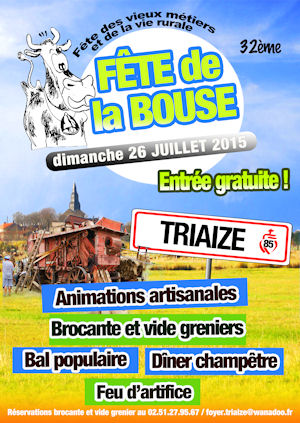 Fête de la bouse 2015 à TRAIZE