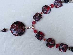 collier FIMO lavachequireve