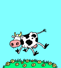 vache du printemps